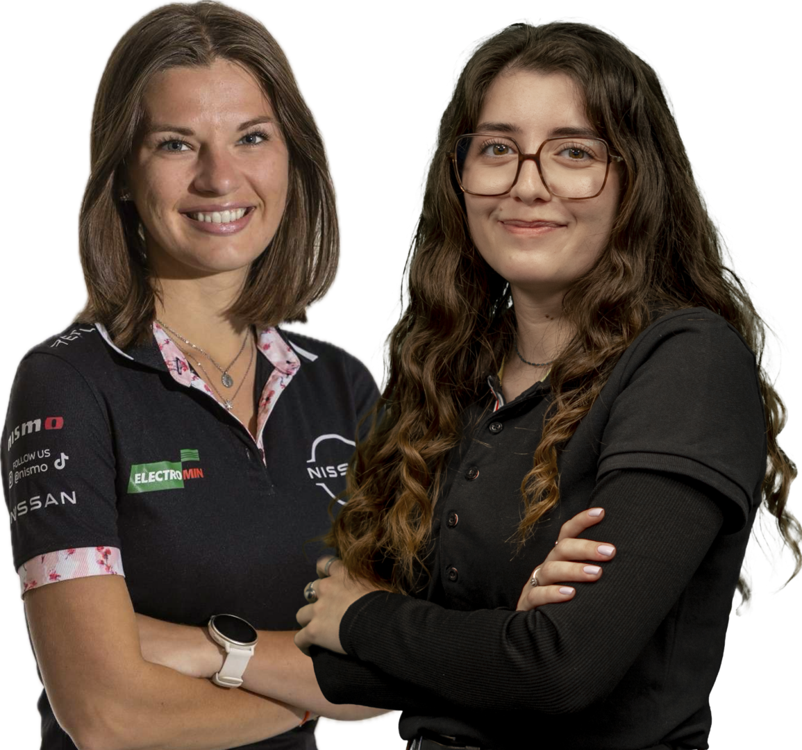 Constance Chrétien et Pauline Foulon
